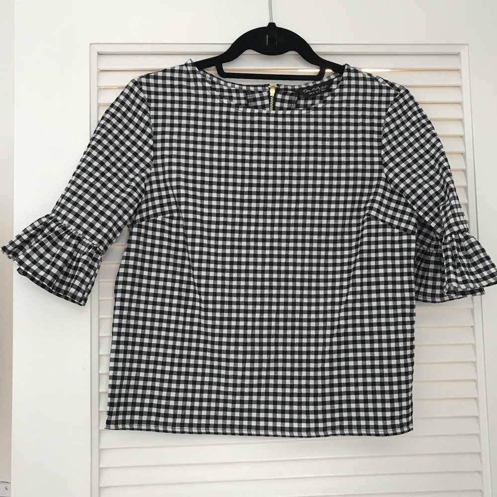 Gingham top